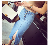 Chân váy bút chì jeans 