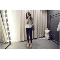 Áo thun dáng peplum dễ thương