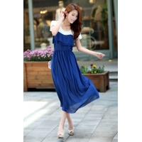 Đầm maxi voan nữ tính