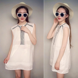 Đầm suông chất thô