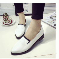 Giày oxford trắng sang chảnh