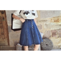 Chân váy jeans vintage