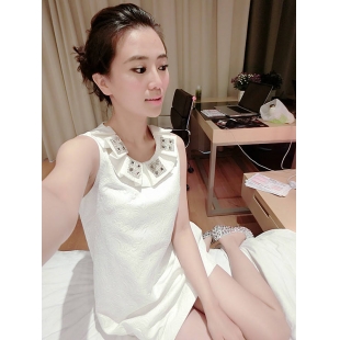 Đầm suông gấm sang trọng 