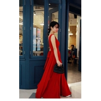 Đầm maxi đỏ cô tim