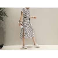 Maxi thun sọc kèm dây xẻ tà