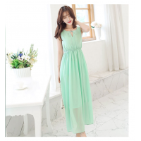Maxi voan thắt dây dịu dàng